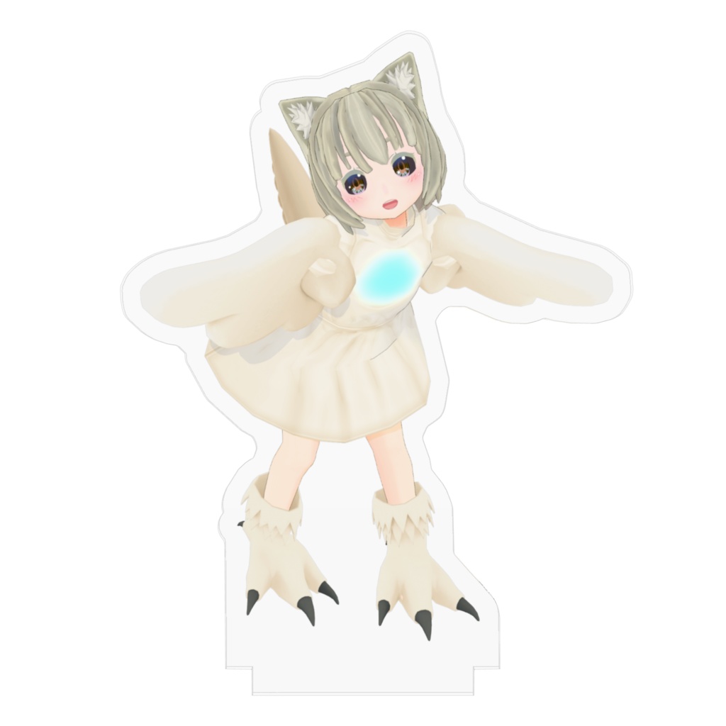 みねこアクリルフィギュア(ドラゴン幼体)