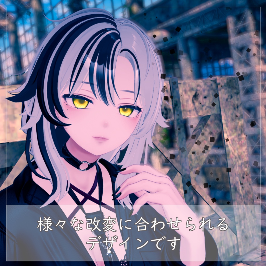 【21avatar対応 14color】彼岸花Eye Texture【VRC想定】