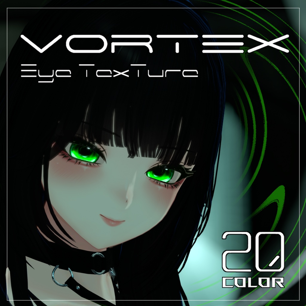 【20avatar対応】VOLTEX eye texture【VRC想定】