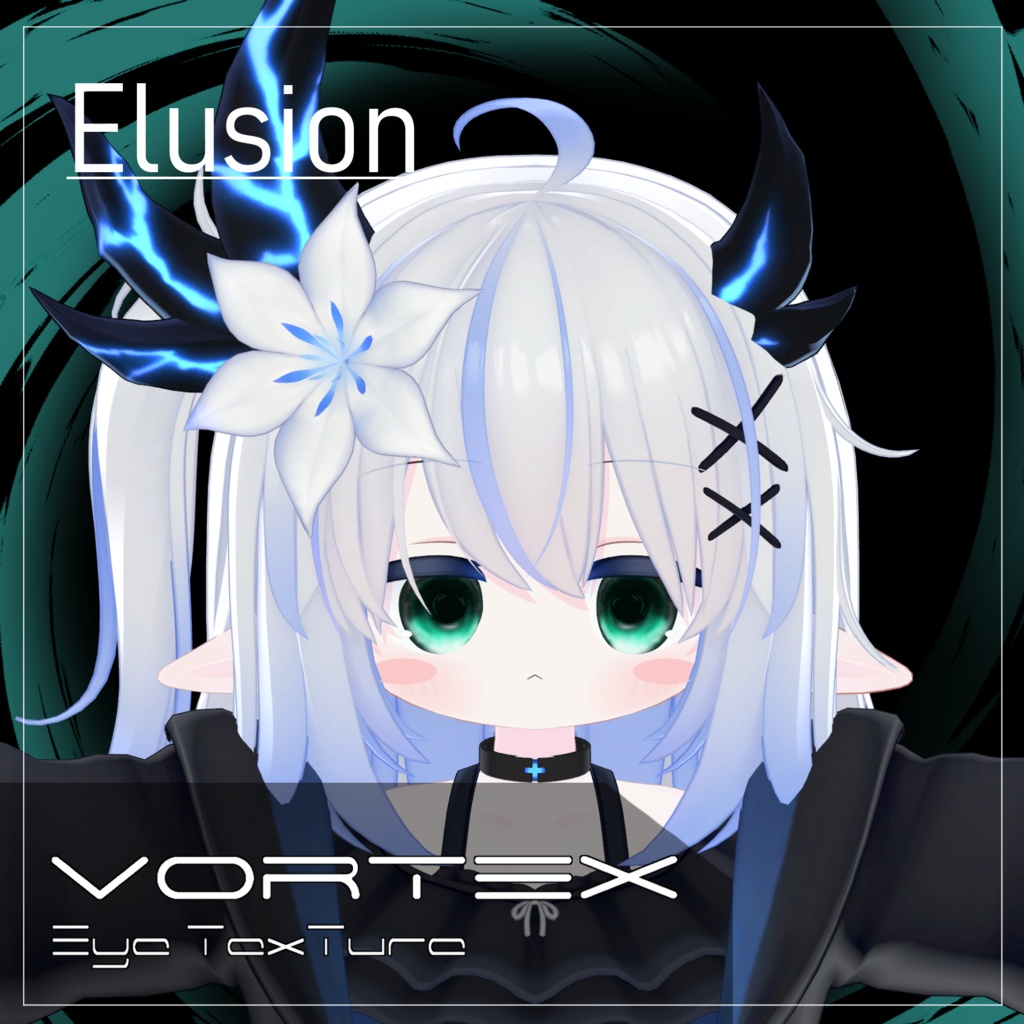 【20avatar対応】VOLTEX eye texture【VRC想定】