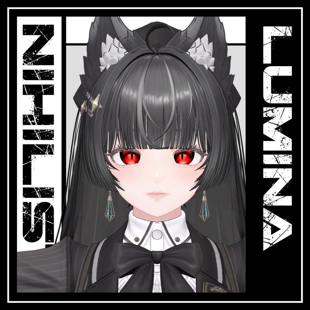 【28avatar対応】Nihilist Eye Texture【VRC想定】