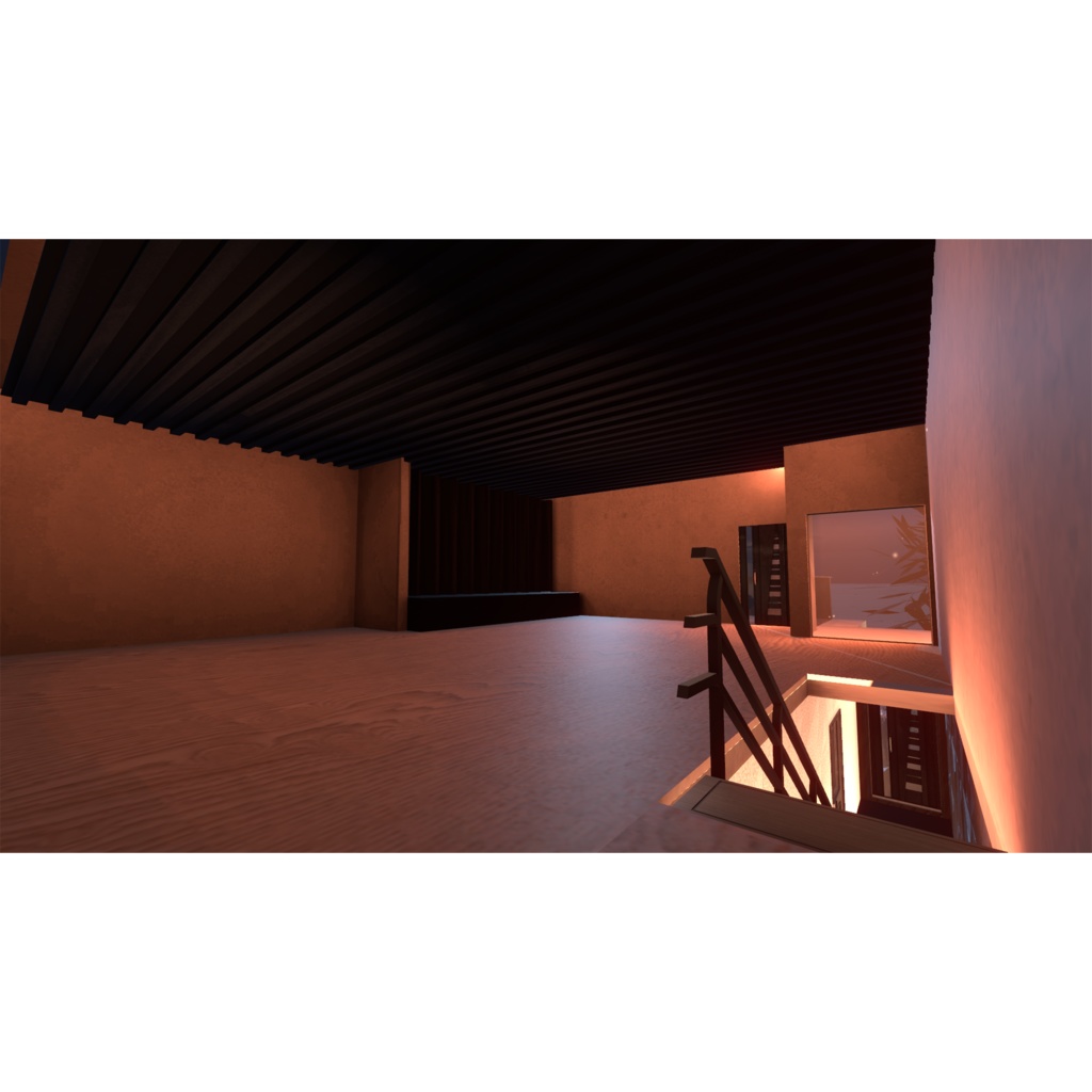 【VRChat向けWorld】Contemporary Retreat【VCC対応】