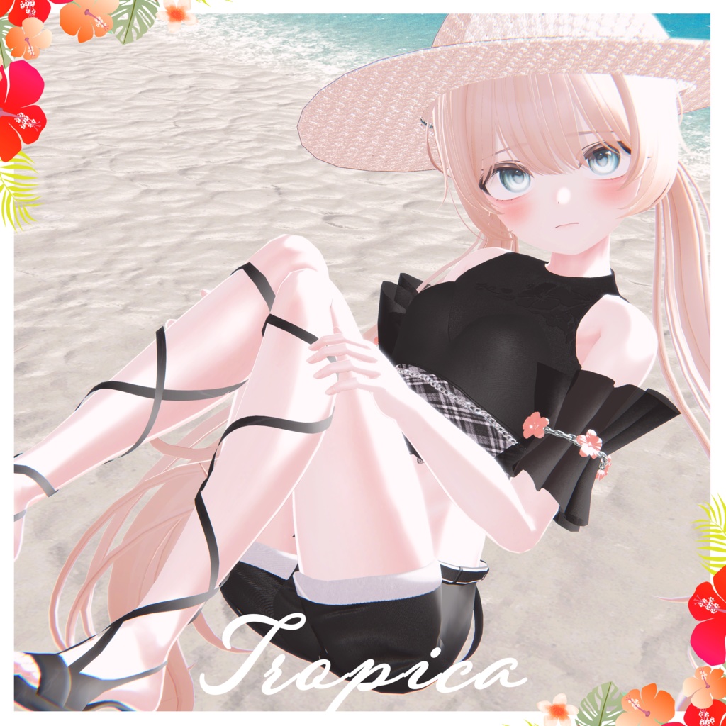 【マヌカ用】 Tropica 【VRChat向け衣装モデル】
