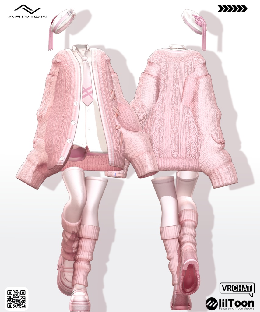 Campus Knit 【10アバター対応】