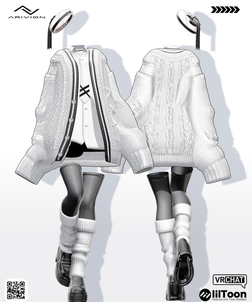 Campus Knit 【10アバター対応】