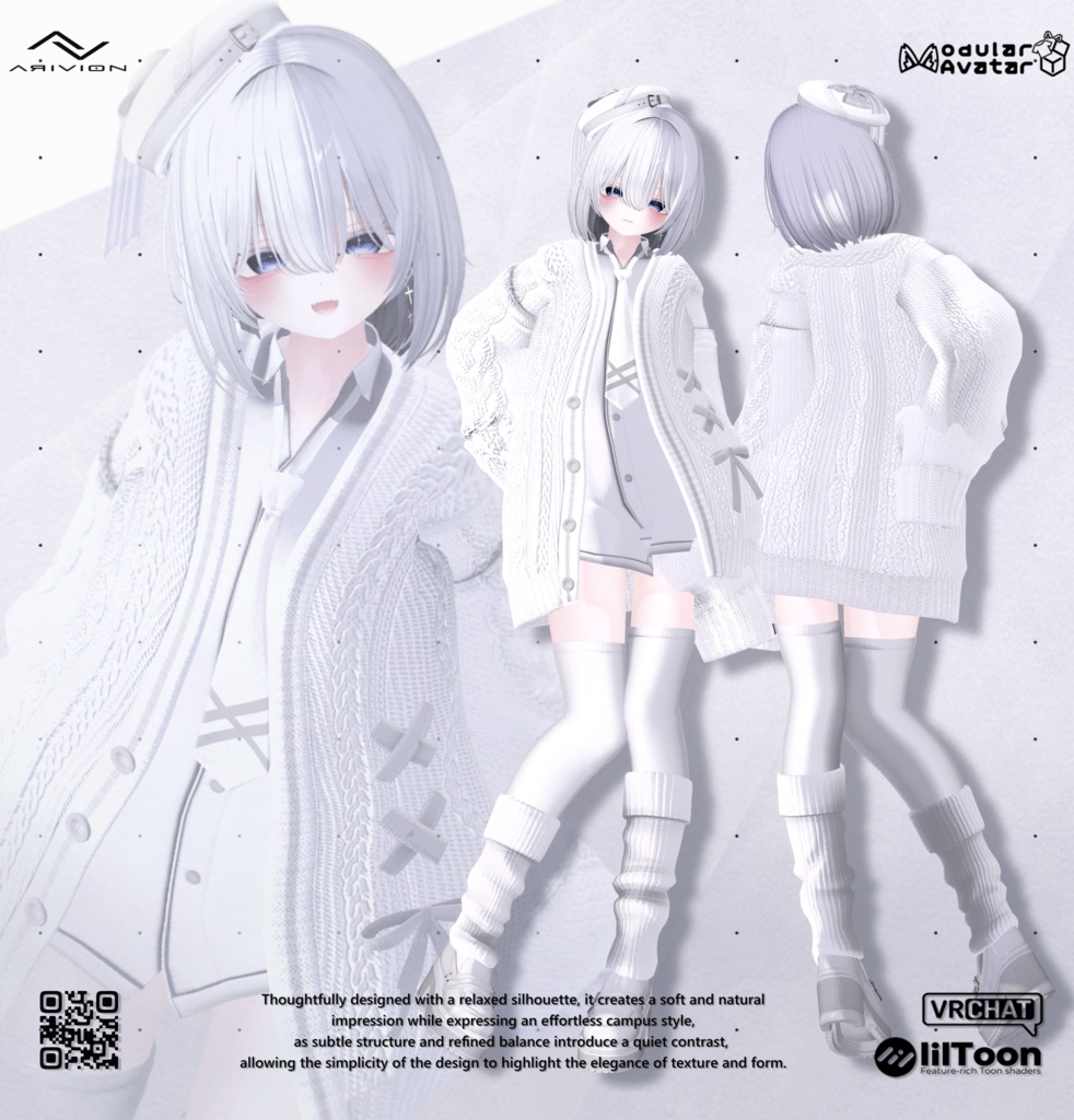 Campus Knit 【10アバター対応】