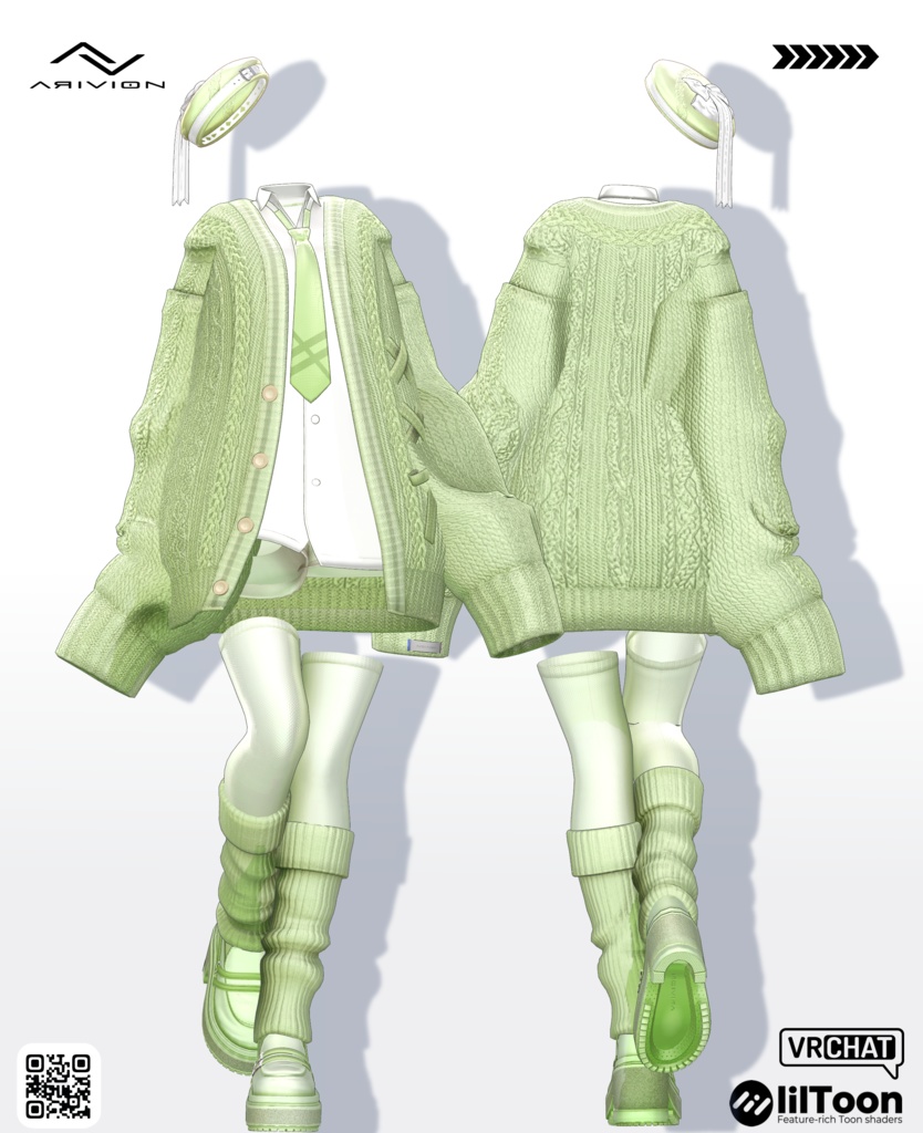 Campus Knit 【10アバター対応】