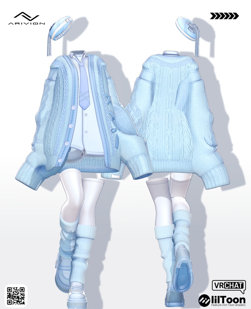 Campus Knit 【10アバター対応】