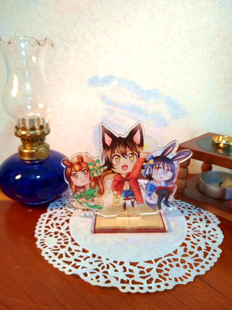 ケモミミアクリルスタンド