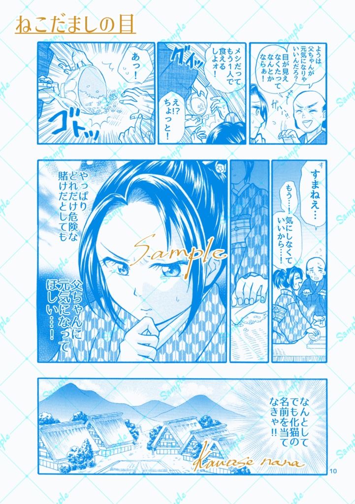 ねこだましの目