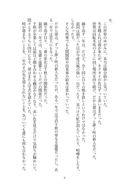 メリーゴーランドをおりて