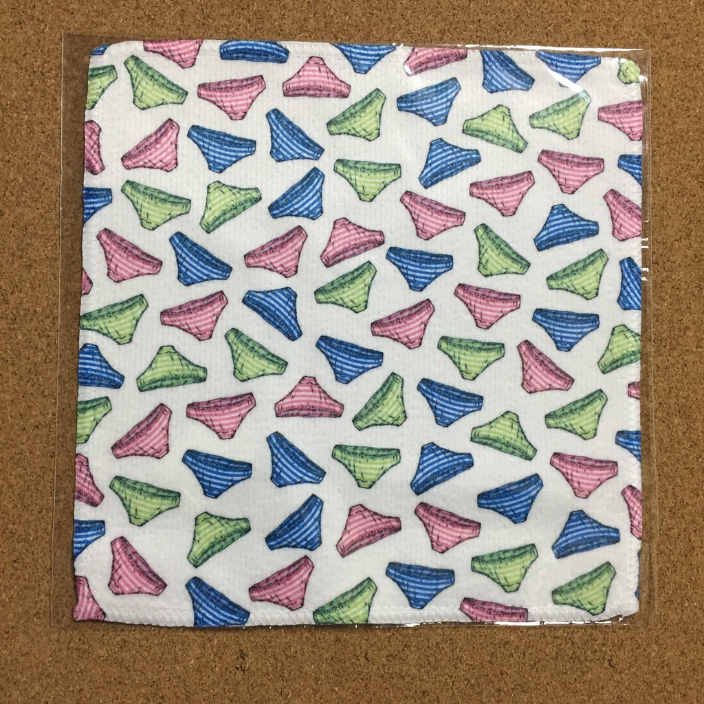 縞パンツ-ミニタオル