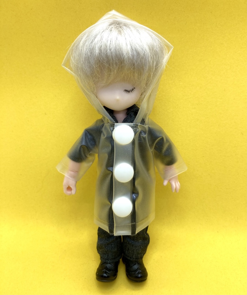 SALL オビツ11 レインコート（梨地）