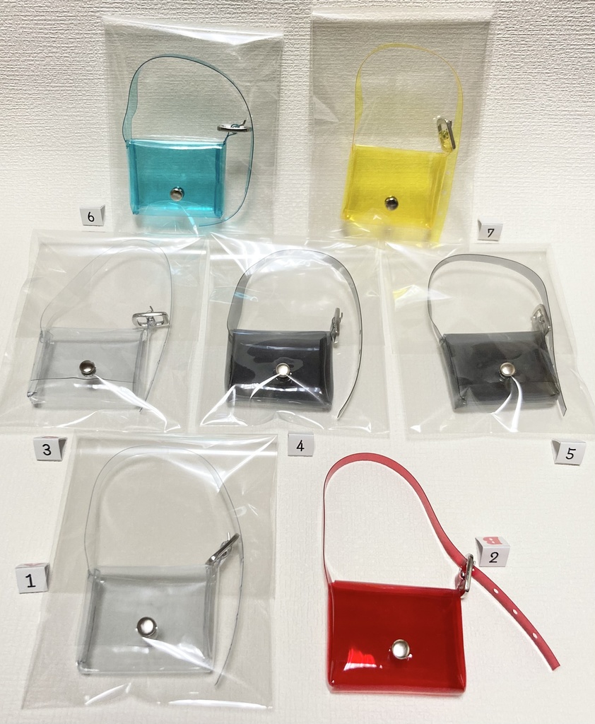 16cmぬいビニールショルダーバッグ