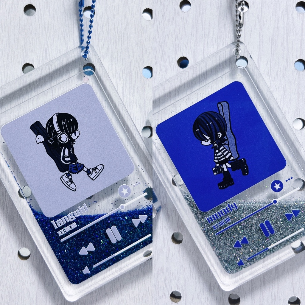 💙Nowplaying acrylic keyholder🩶