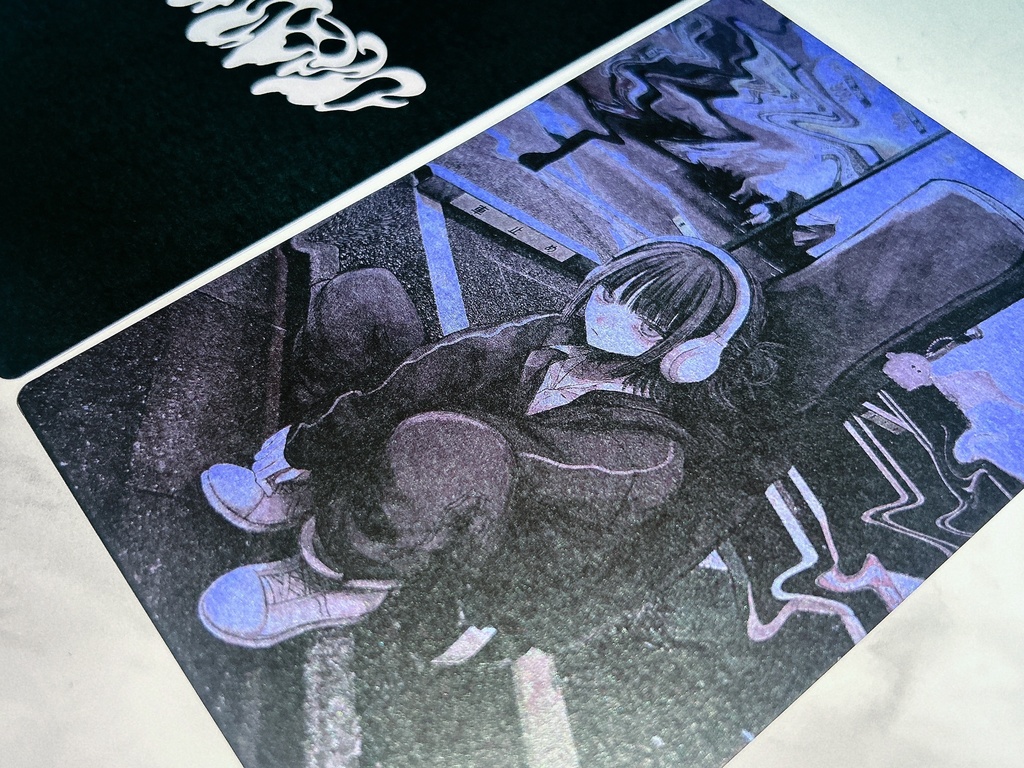 💙BANDGIRLS Perl postcard🤍