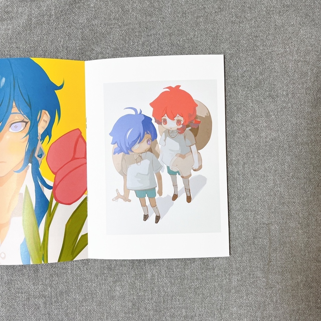 夏義兄弟イラスト本