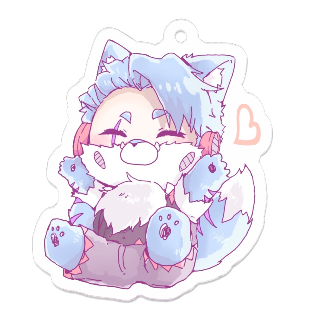 #コンパス わんたふ君アクリルキーホルダー