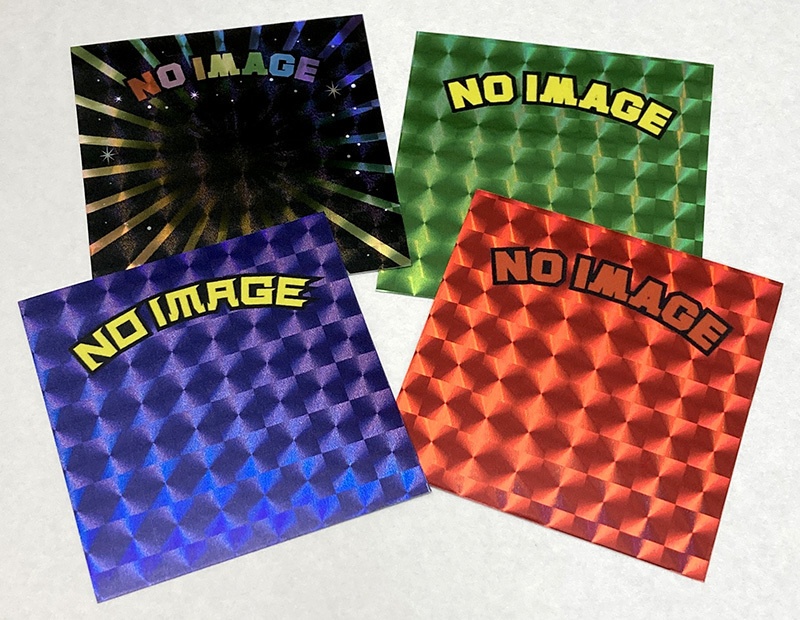 NO IMAGE MAN STICKER 4種セット