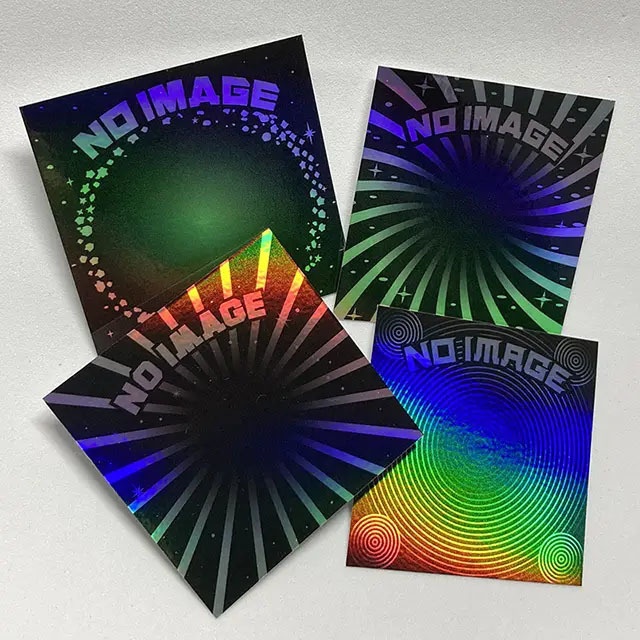 NO IMAGE MAN STICKER RAINBOW 4種セット