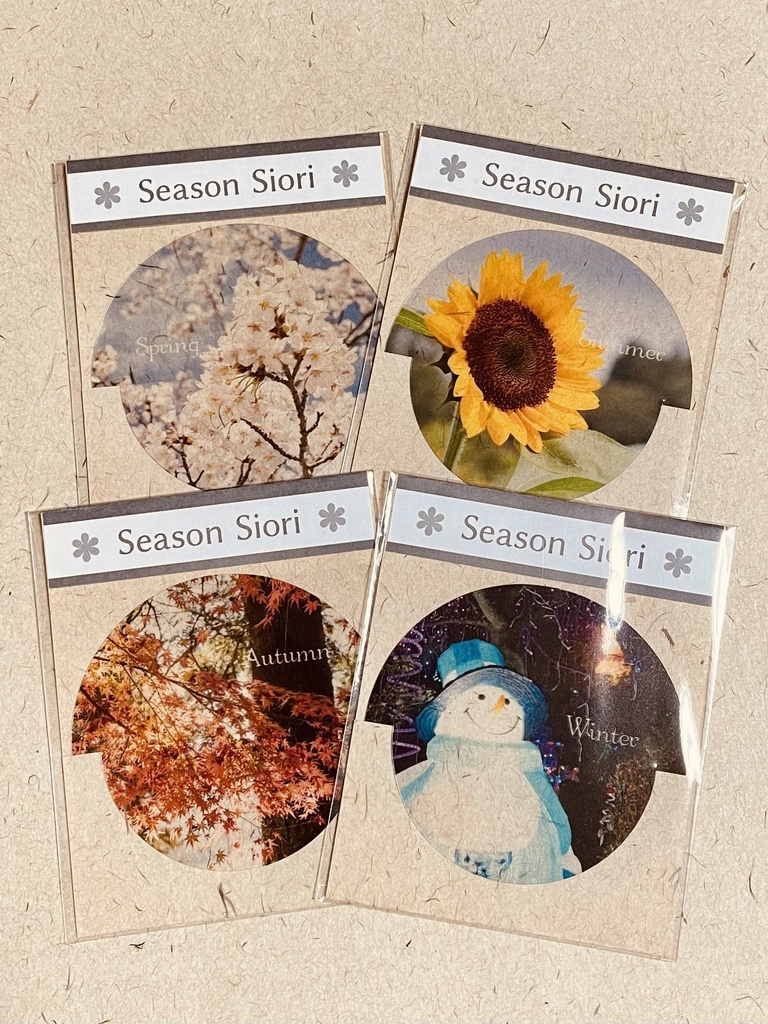 クリアしおり〜四季〜