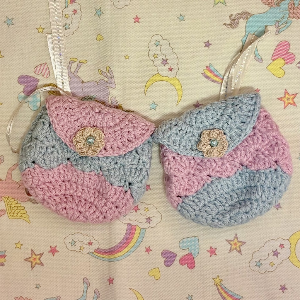 ぬい用　あじさいバイカラーリュック　モンぬい