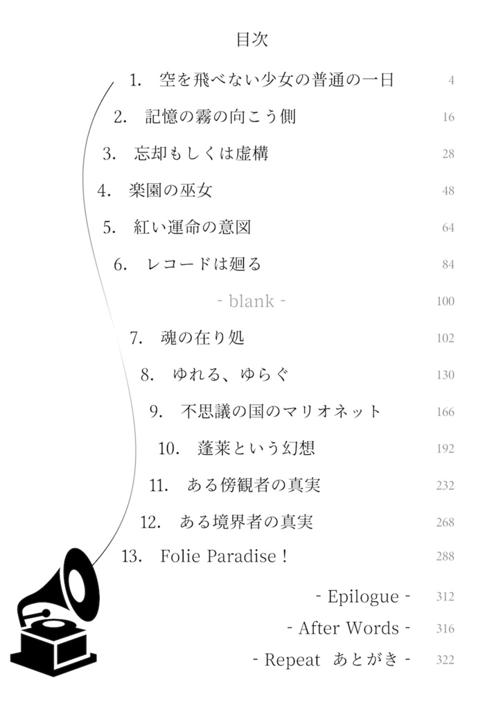 【再販】楽園へ ~ Rêveries as Rotating Kaleidoscope.