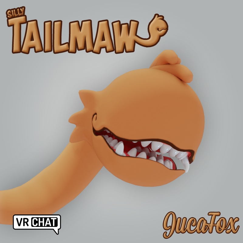VRChat アバター用の Silly Tailmaw / Silly Tailmaw for VRChat avatars