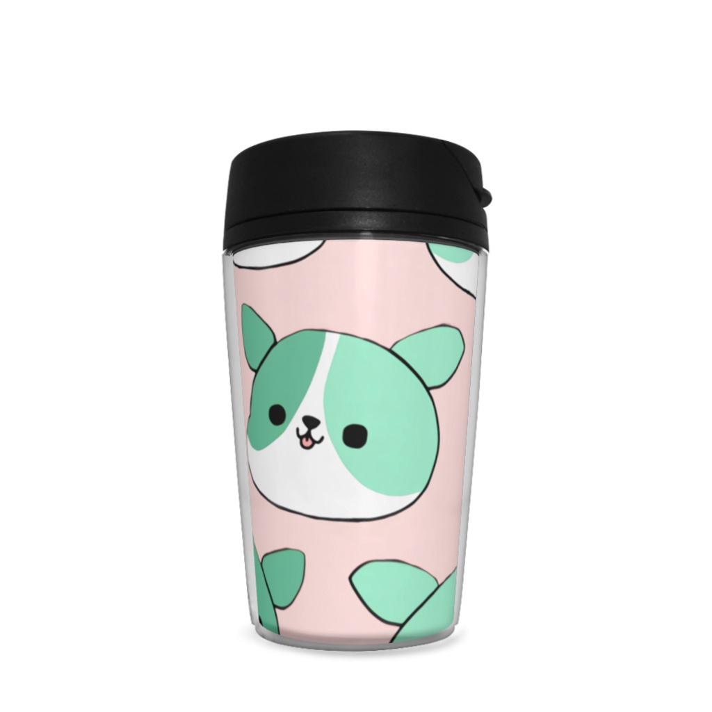 こんぶ犬がいっぱいタンブラー