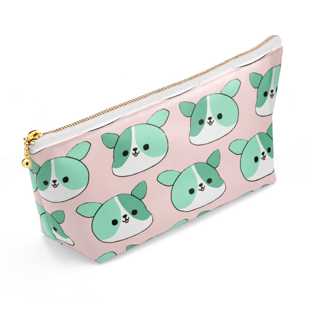 こんぶ犬がいっぱいいるポーチ