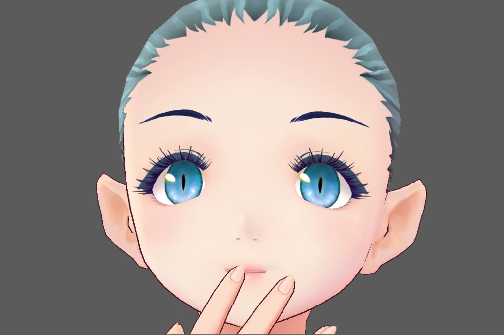 【無料有】ちょっとリアル風なねこの瞳テクスチャ