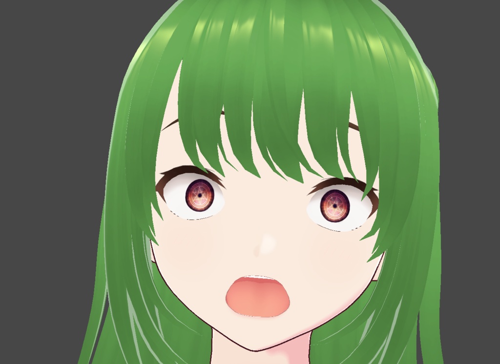 【無料】Vroidテクスチャ★魔法陣の瞳