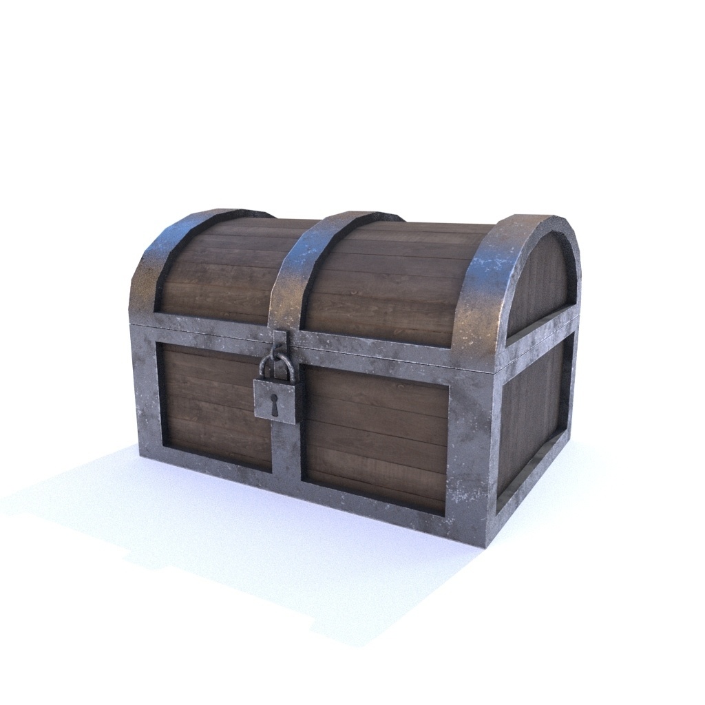 【3Dモデル】宝箱 -Chest-