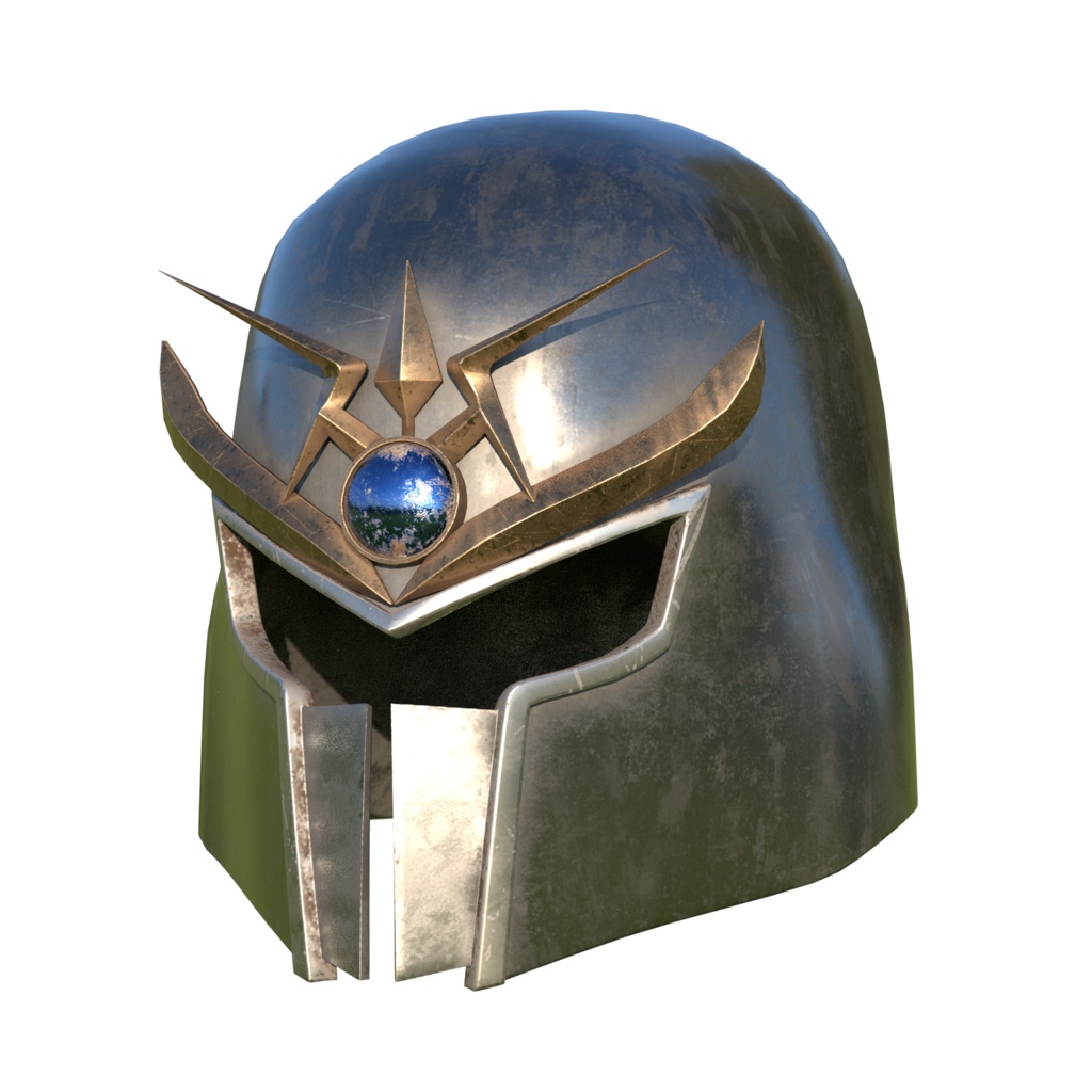 【3Dモデル】鎧兜 -Helm-