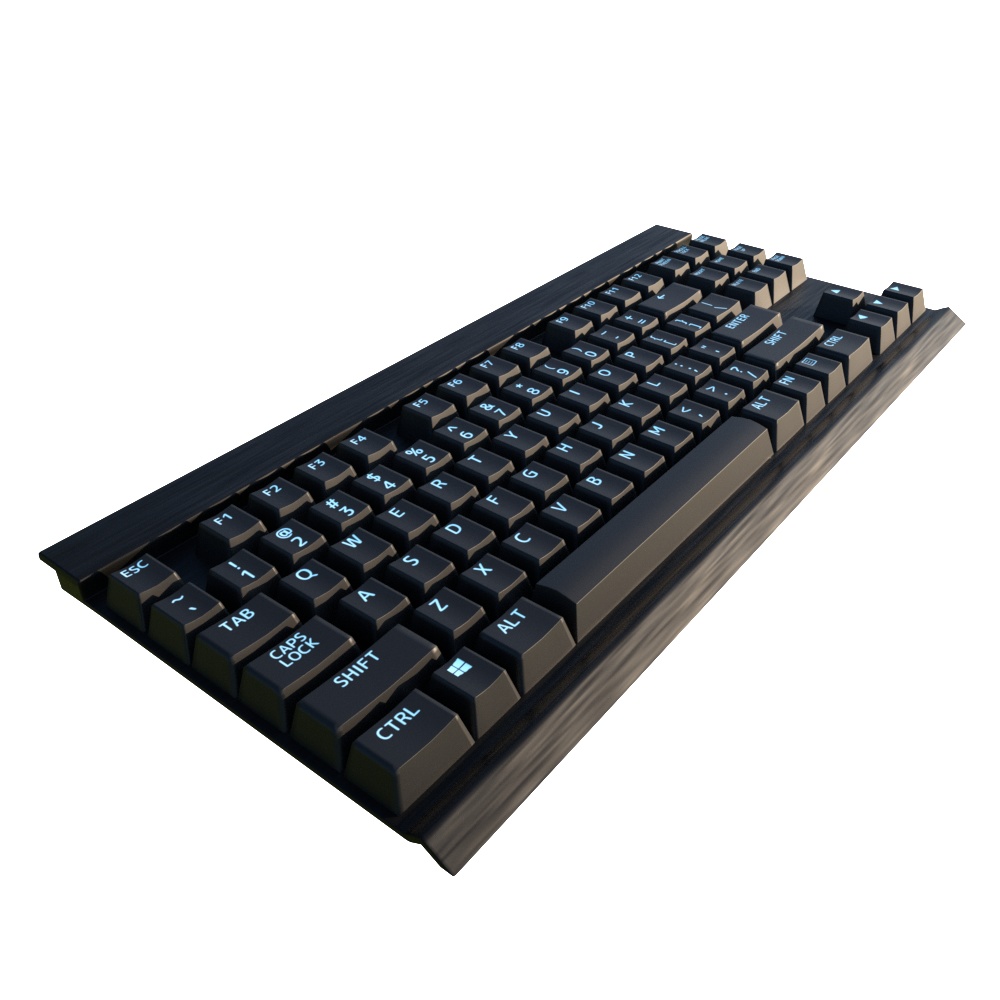 【3Dモデル】ゲーミングキーボード -Gaming_Keyboard-