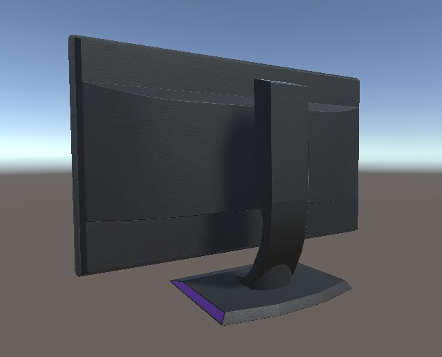 【3Dモデル】ゲーミングモニター -Monitor-