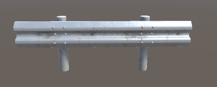 【3Dモデル】ガードレール -GuardRail-