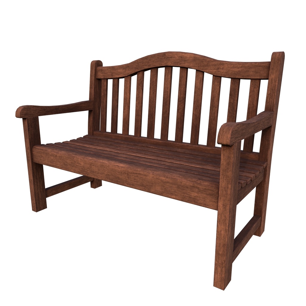 【3Dモデル】ベンチ -Bench_Wood-