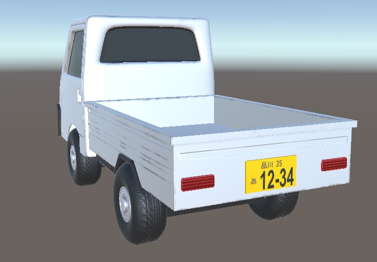 【3Dモデル】軽トラック -Truck_K-