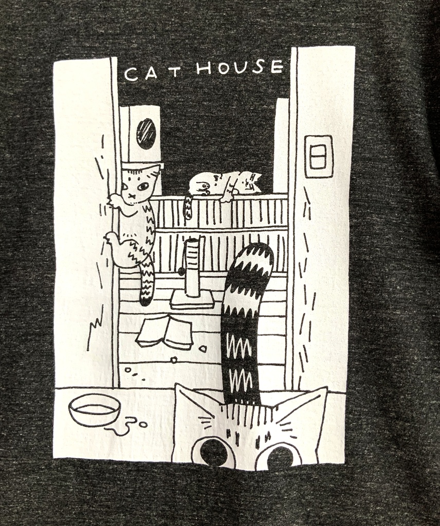 CAT HOUSE Tシャツ