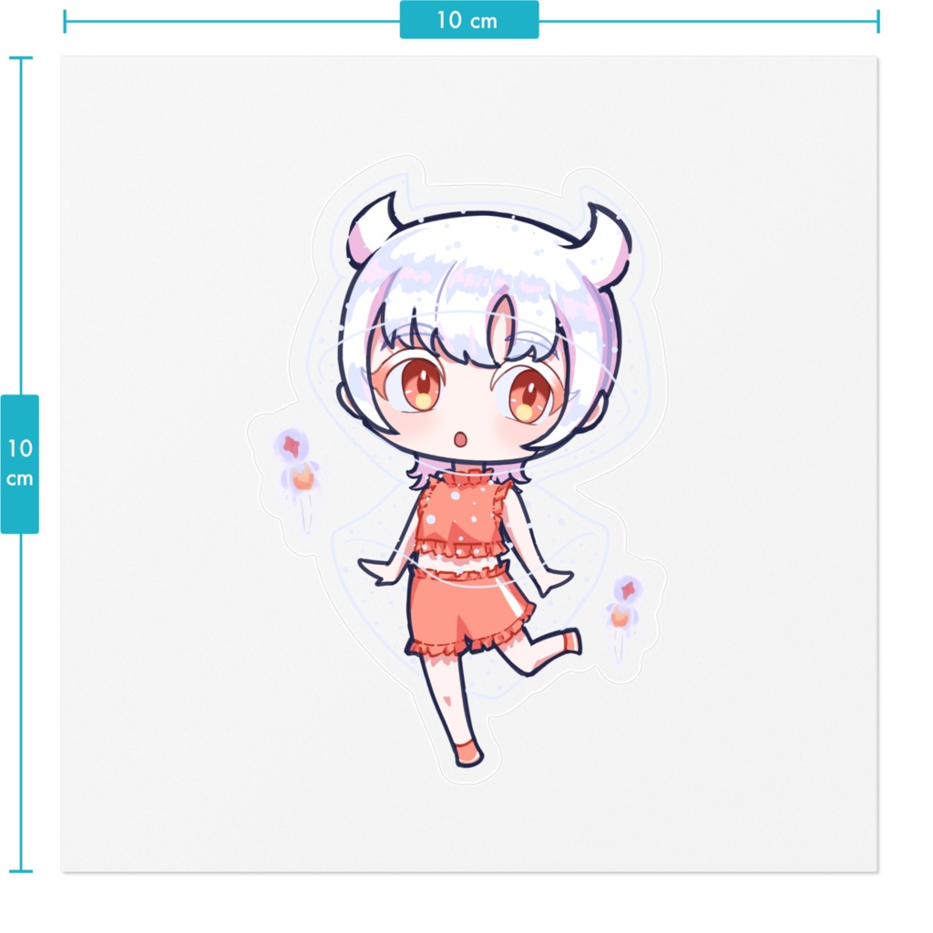 クリオネくん ステッカー