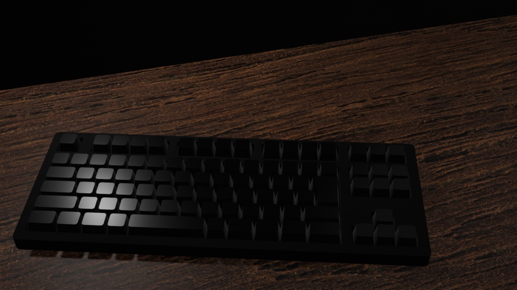 『Blender』キーボード