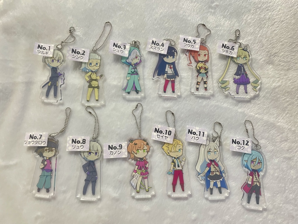 2020~2020-Ⅱうちのこアクリルスタンド(グループA)