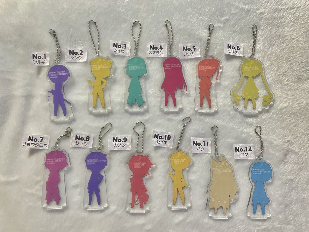 2020~2020-Ⅱうちのこアクリルスタンド(グループA)