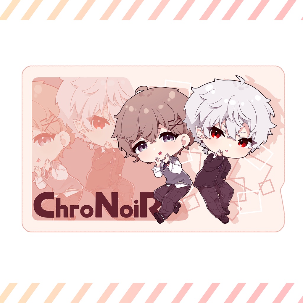 【非公式】ICカードステッカー【ChroNoiR】