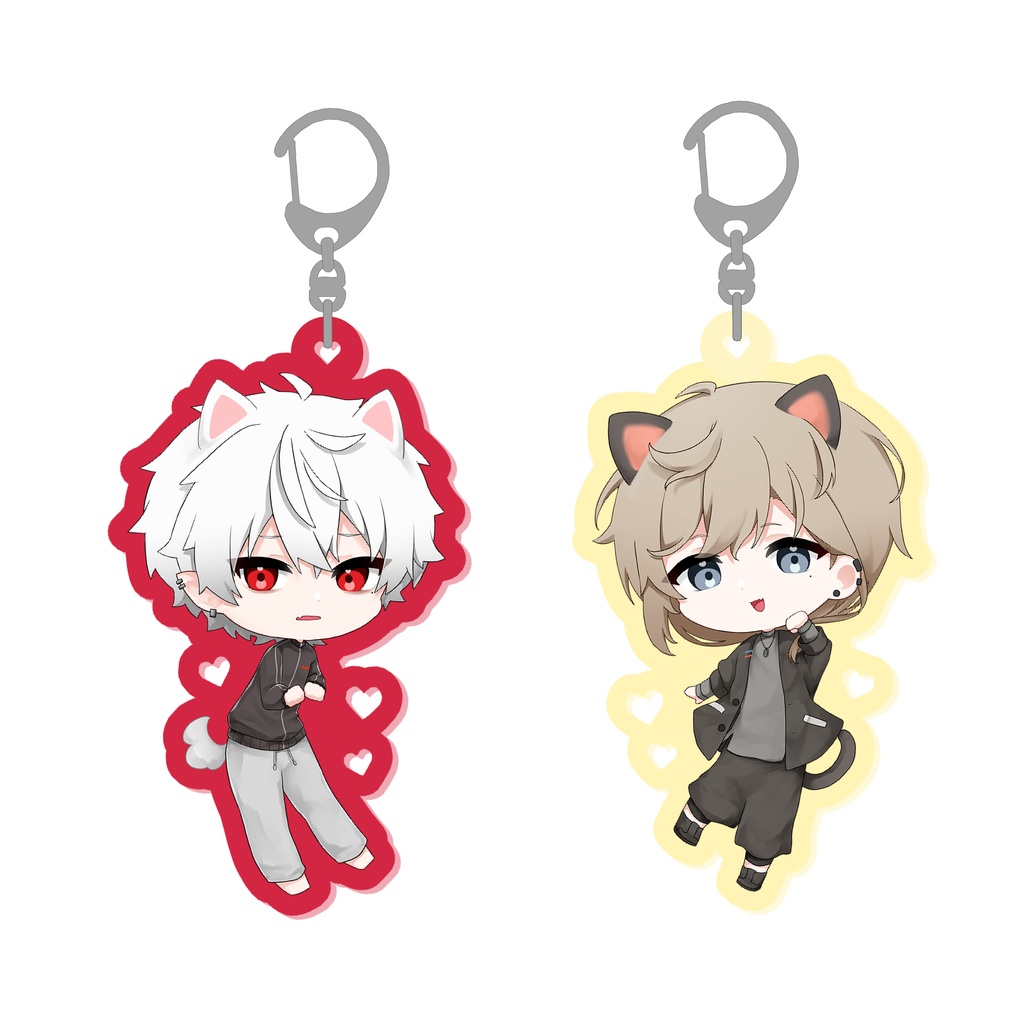 【非公式】ぽめろとアクリルキーホルダー