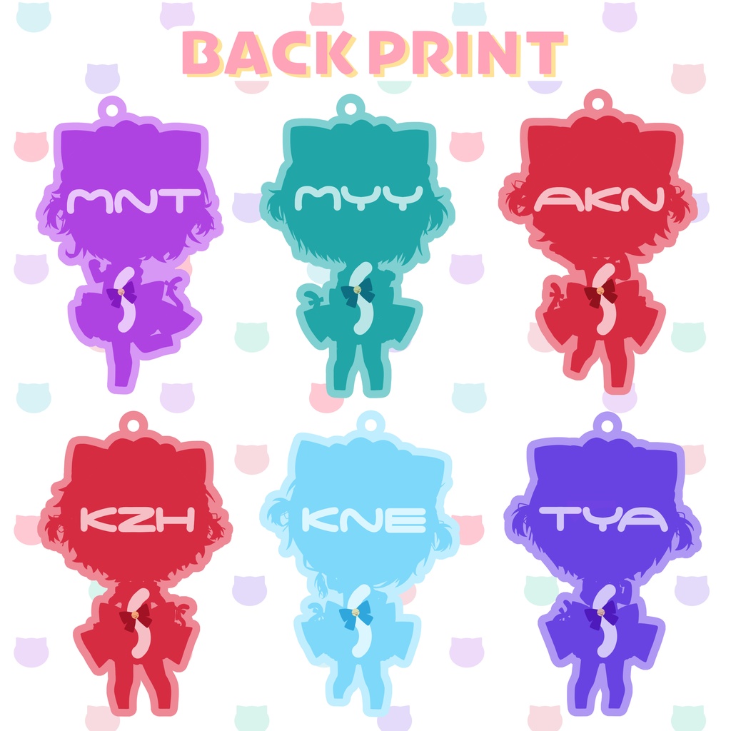 【非公式】にじさんじにゃんこメイド【アクリルキーホルダー】