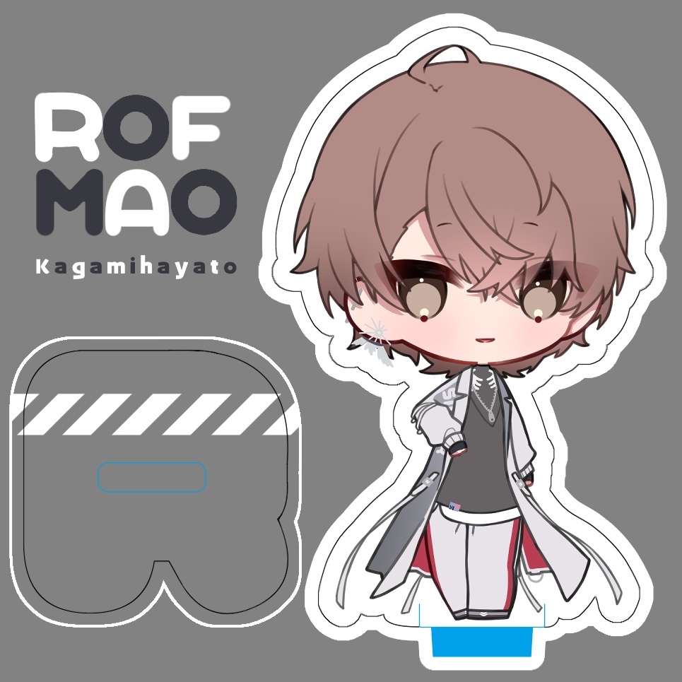 【非公式】ろふまおプレートアクスタ