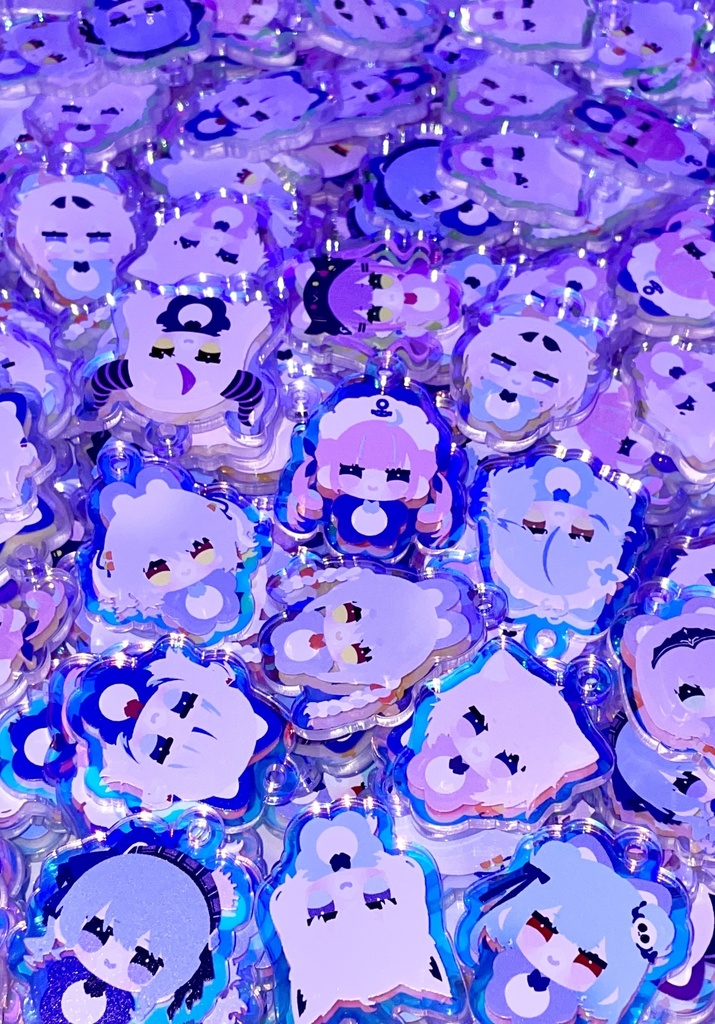 【非公式】おしゃぶりオーロラアクキー【4期生】