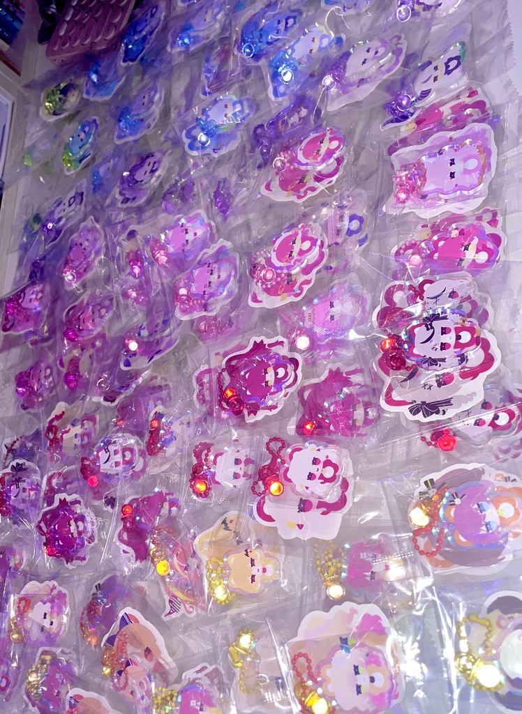 【非公式】おしゃぶりオーロラアクキー【秘密結社holoX】